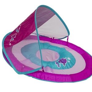 BABY Float Swimways baby spring float sun canopy